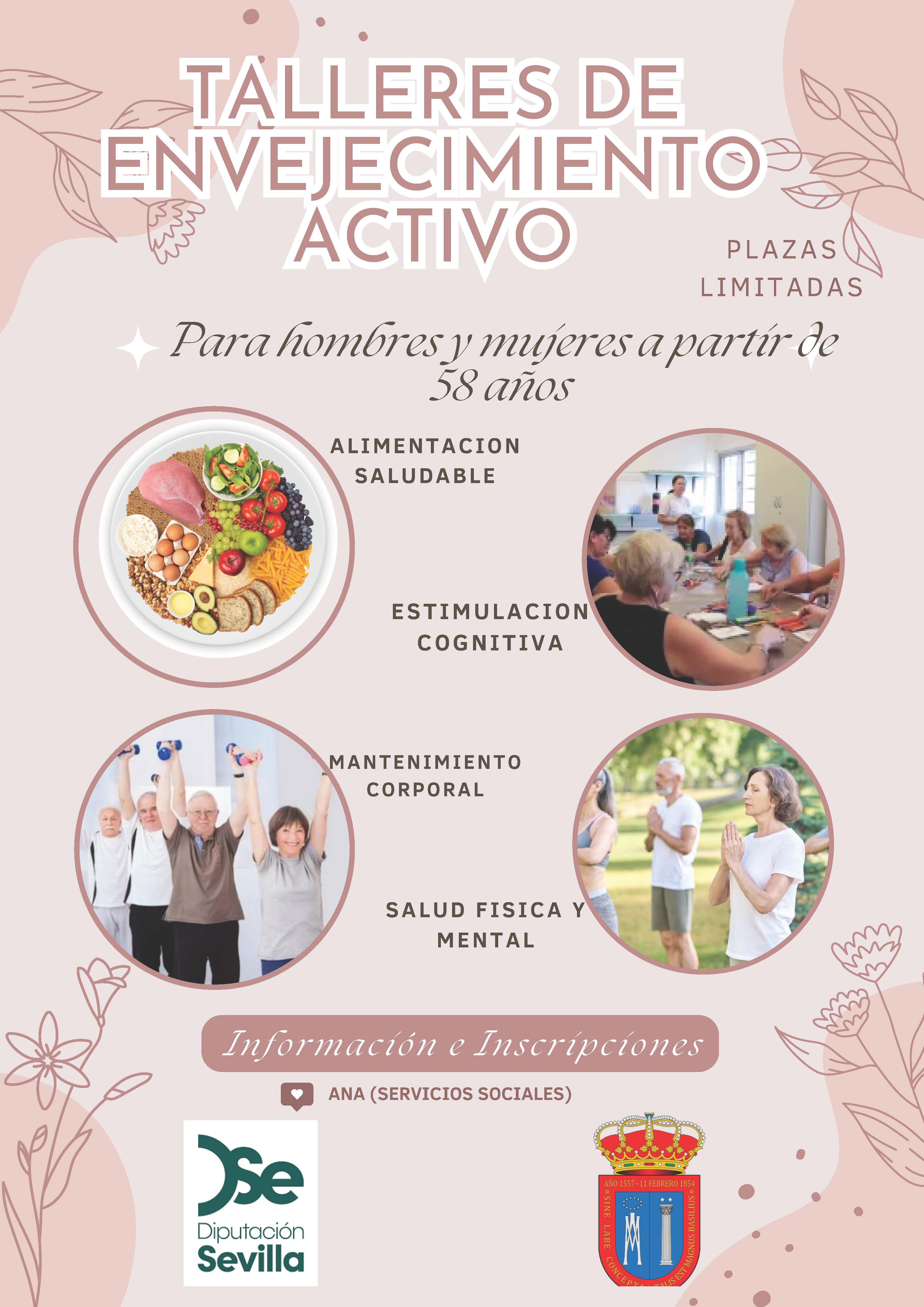 CARTEL TALLERES DE ENVEJECIMIENTO ACTIVO