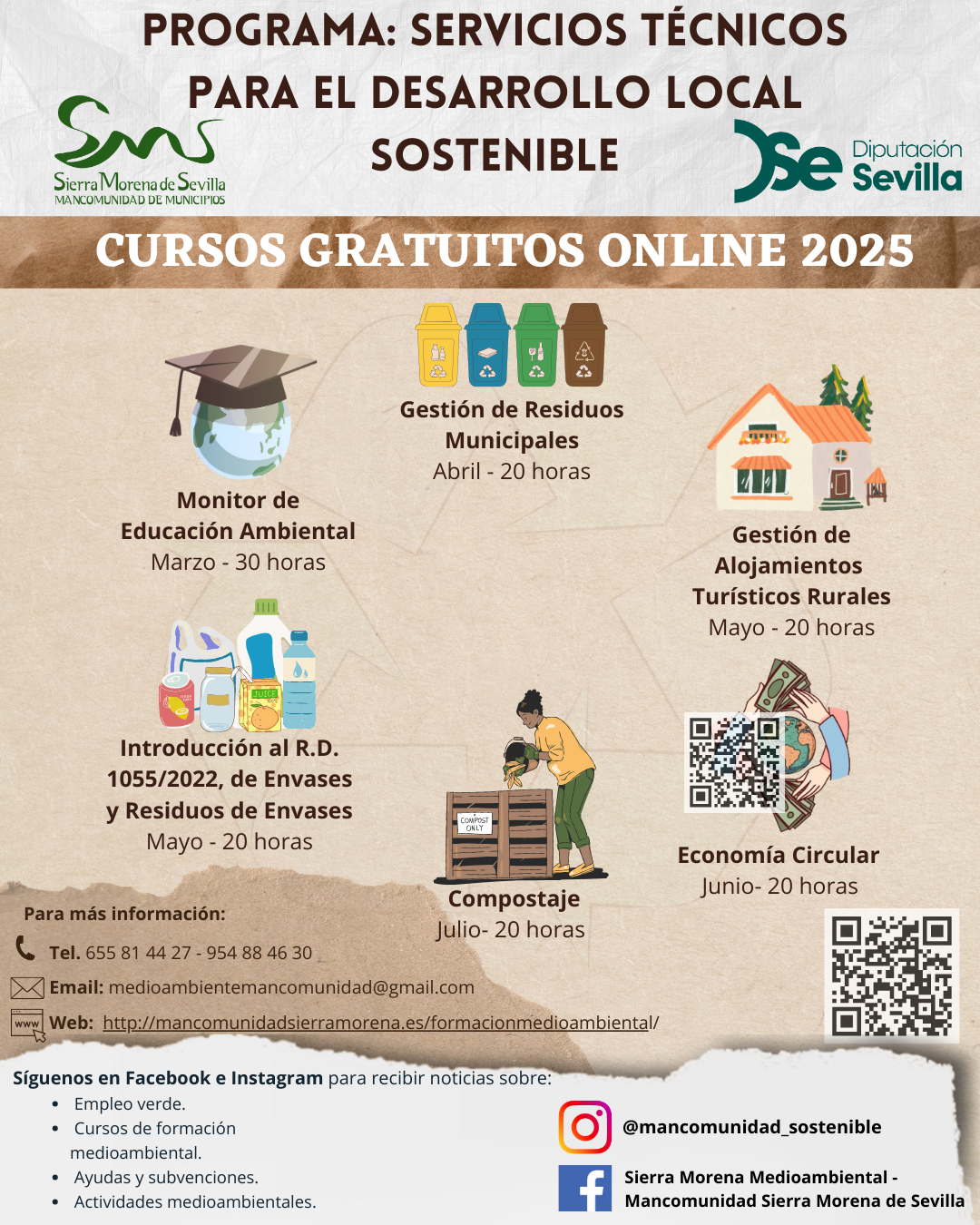 cartel cursos post RRSS