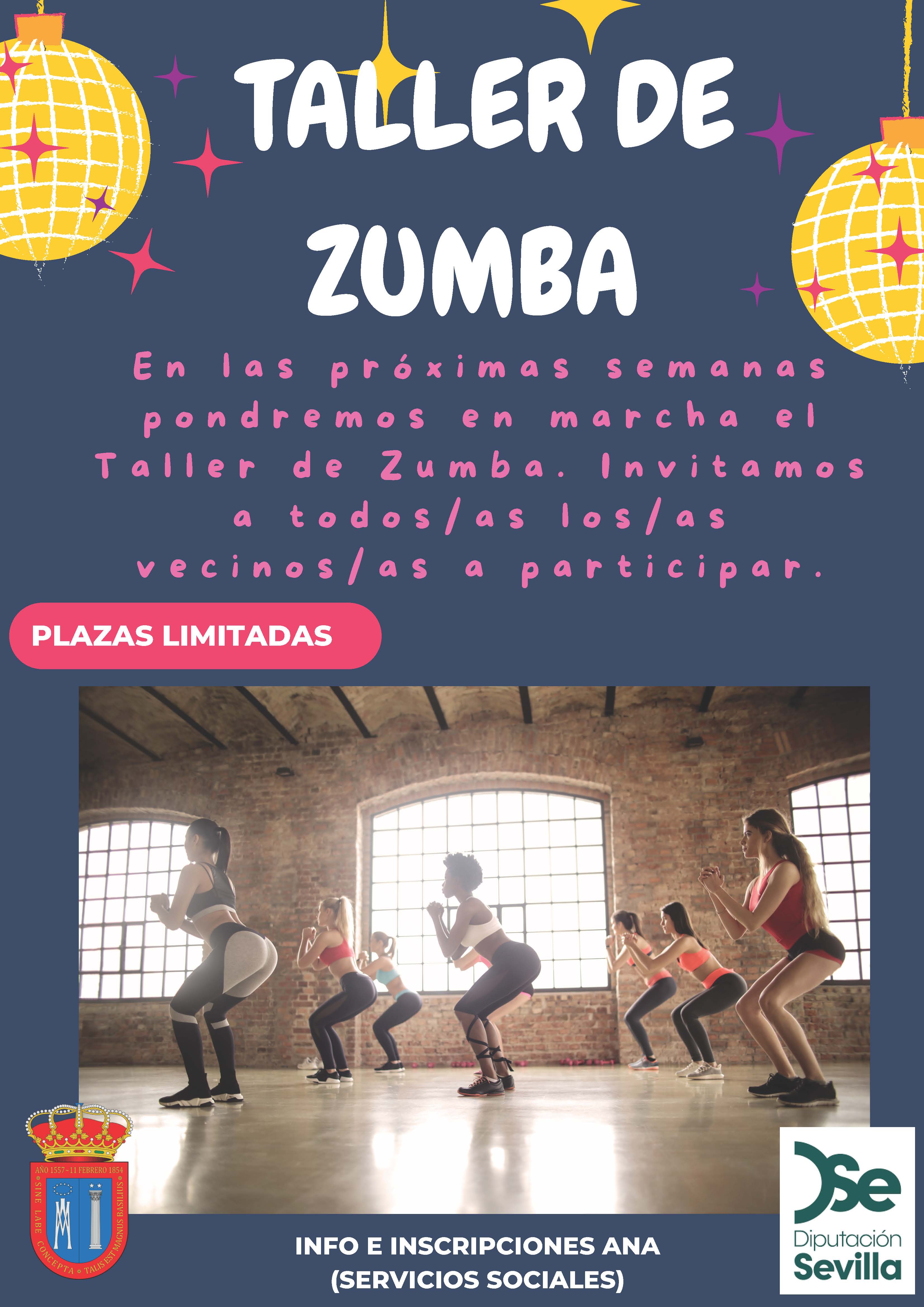 CARTEL TALLER DE zumba
